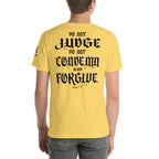 Do Not Judge KJV T-Shirt | Luke 6:37 | KJV Faith - KJV Word & Light Threads