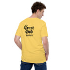 Trust God | Proverbs 3:5 – KJV Faith Unisex T-Shirt - KJV Word & Light Threads