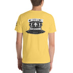 Church Is in Session Football Bright | 1 Corinthians 9:25 – KJV Faith Unisex T-Shirt - KJV Word & Light Threads