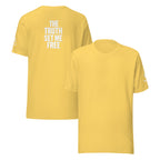 The Truth Set Me Free | John 8:32 – KJV Faith Unisex T-Shirt - KJV Word & Light Threads