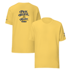Pray, Believe & Receive | Mark 11:24 – KJV Faith Unisex T-Shirt - KJV Word & Light Threads