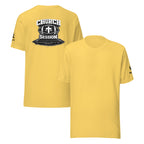Church Is in Session Football Bright | 1 Corinthians 9:25 – KJV Faith Unisex T-Shirt - KJV Word & Light Threads